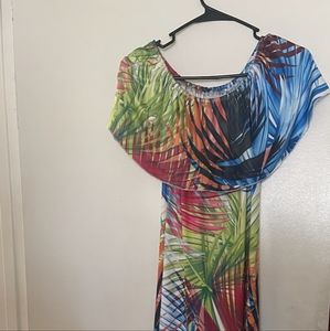 Off the shoulder long dress